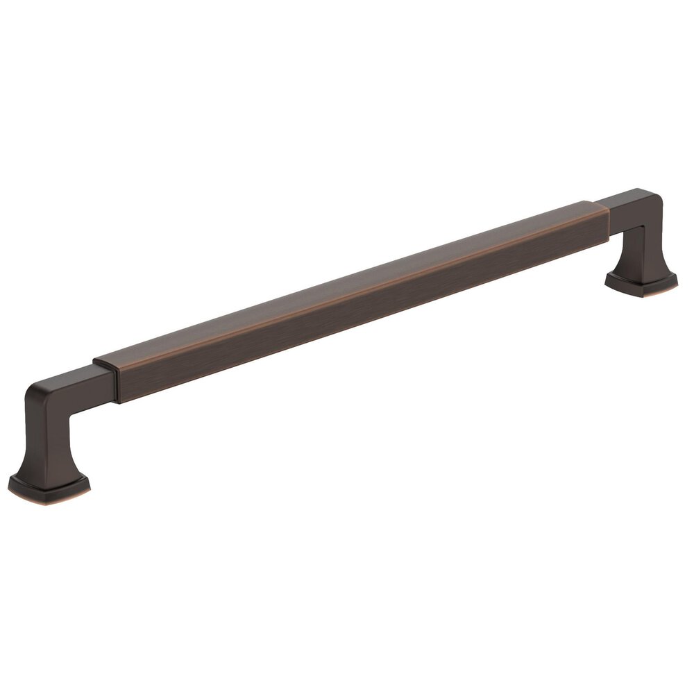 Amerock 10 1/16" Centers Stature Cabinet Pull In Oil Rubbed Bronze