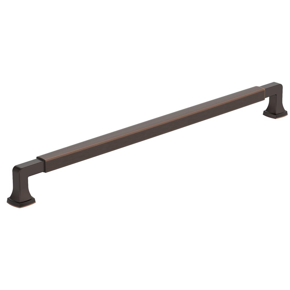 Amerock 12 5/8" Centers Stature Cabinet Pull In Oil Rubbed Bronze
