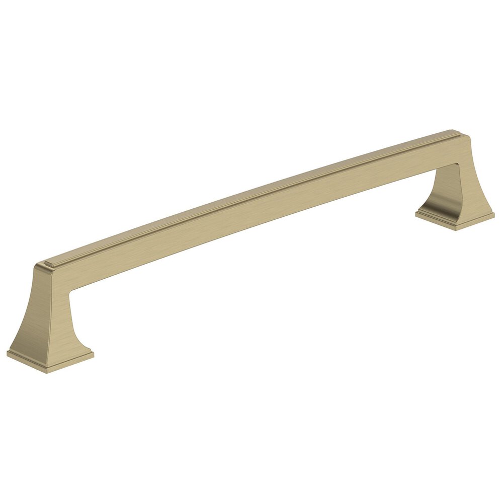 Amerock 8" Centers Mulholland Cabinet Pull In Golden Champagne