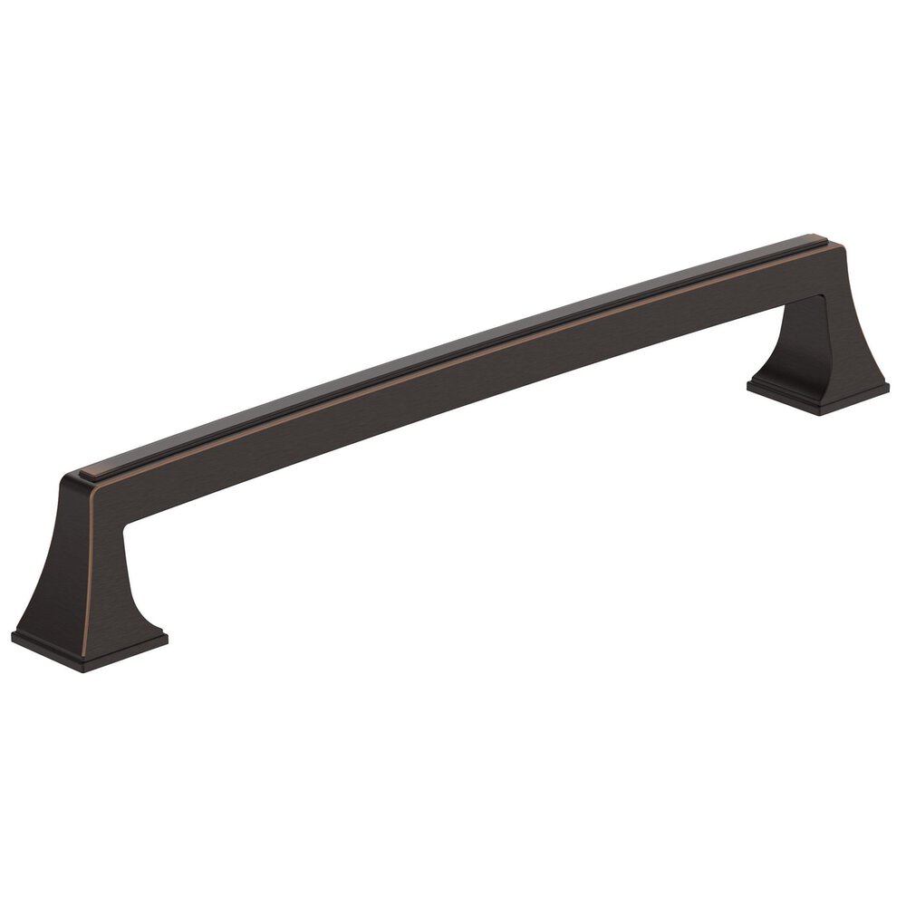 Amerock 8" Centers Mulholland Cabinet Pull In Oil Rubbed Bronze