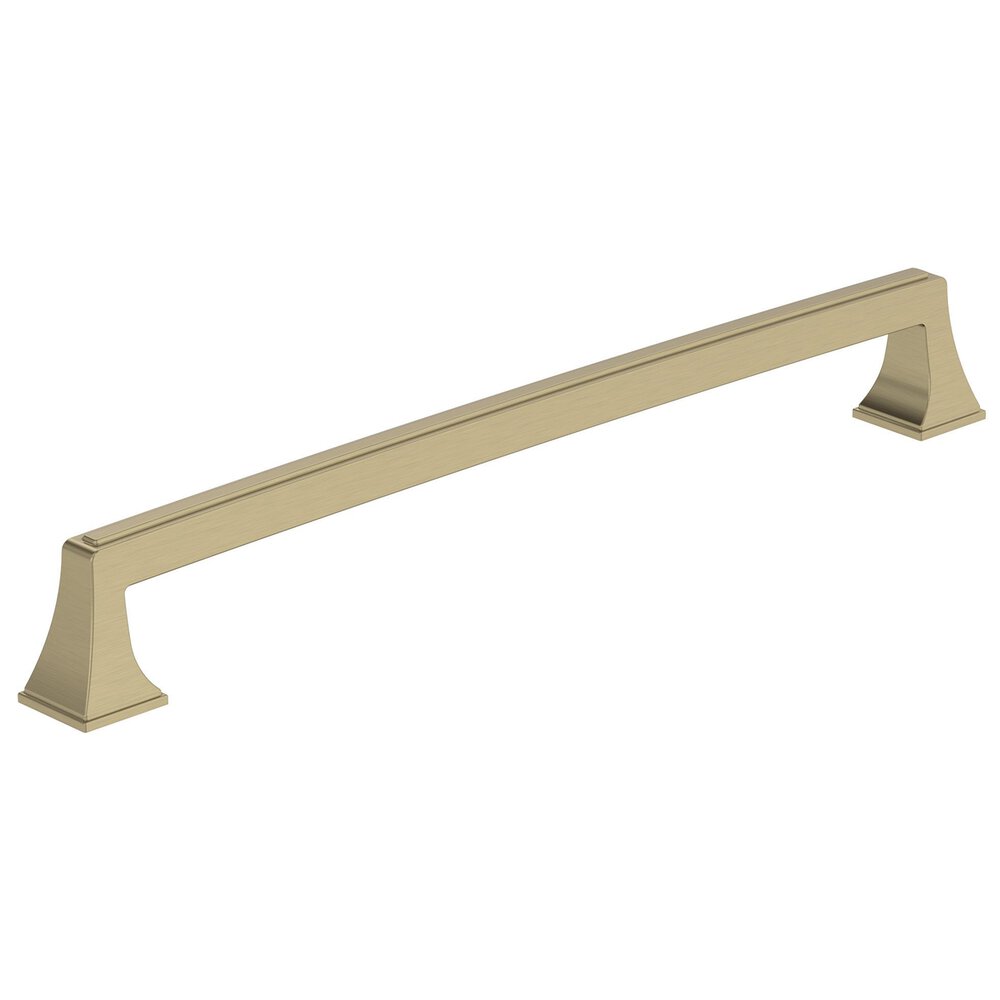 Amerock 10 1/16" Centers Mulholland Cabinet Pull In Golden Champagne