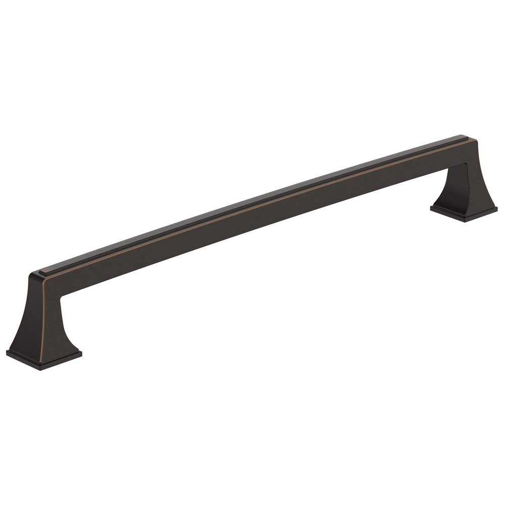 Amerock 10 1/16" Centers Mulholland Cabinet Pull In Oil Rubbed Bronze