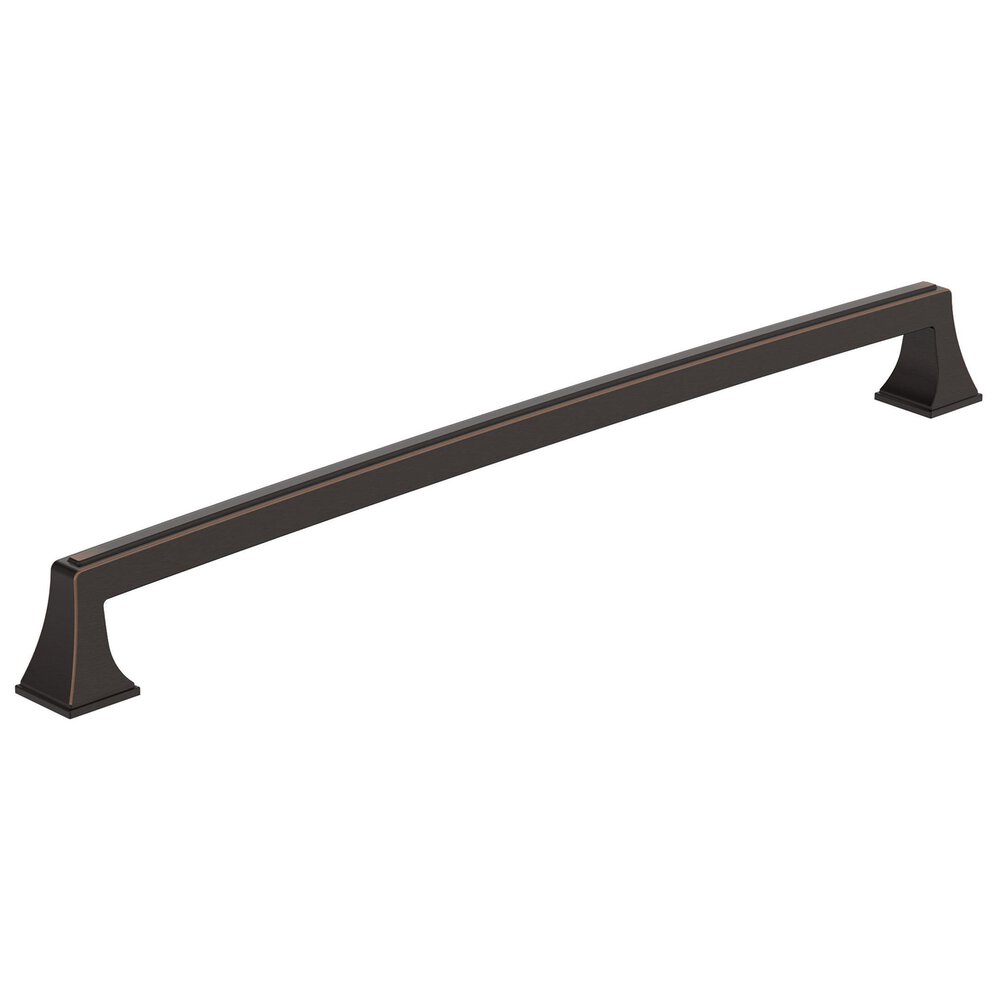 Amerock 12 5/8" Centers Mulholland Cabinet Pull In Oil Rubbed Bronze