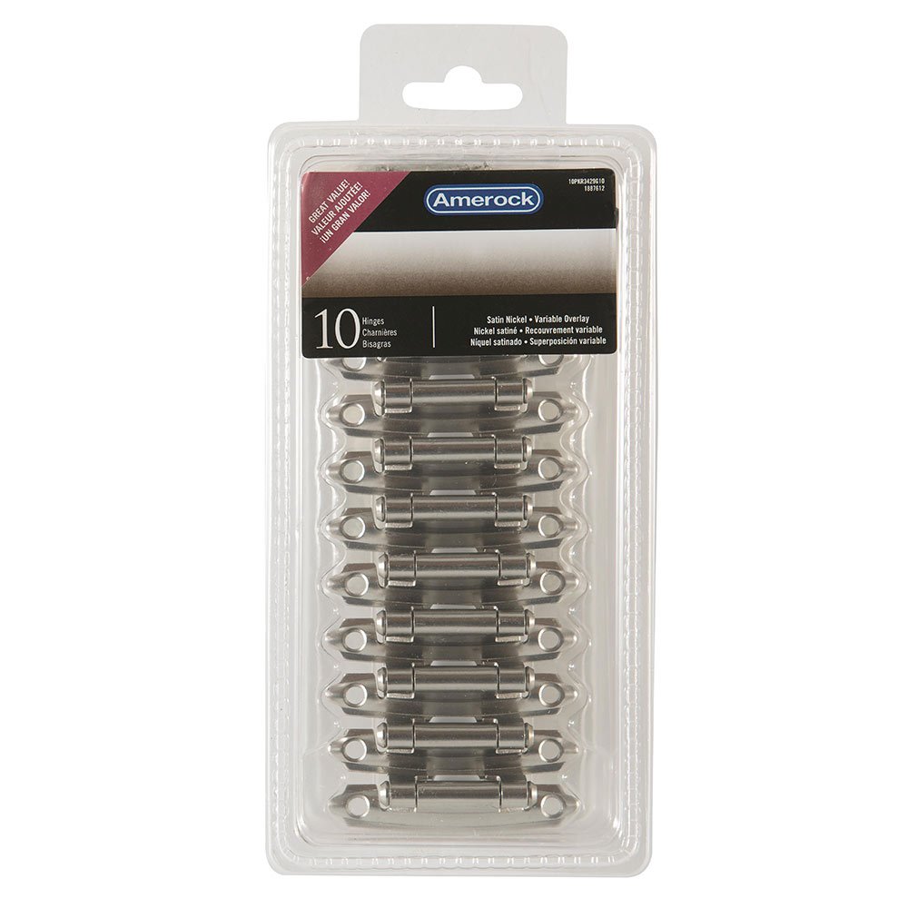 Self Closing Face Mount Cabinet Hinges 10 Pack Of Self Closing