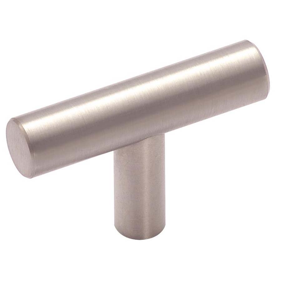 Amerock Brushed Stainless Steel Knob 1 5/16"