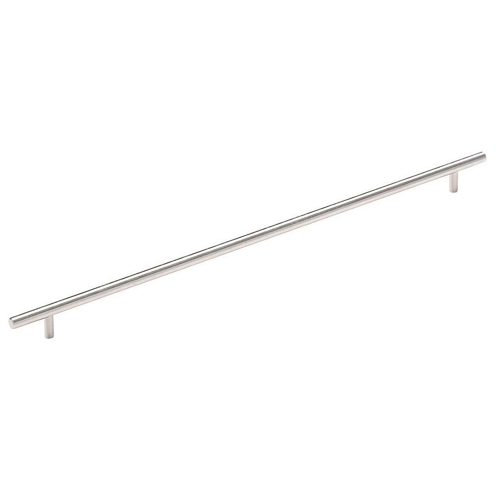 Amerock Brushed Stainless Steel Bar Pull ( 22.05" O/A ) 480mm Centers
