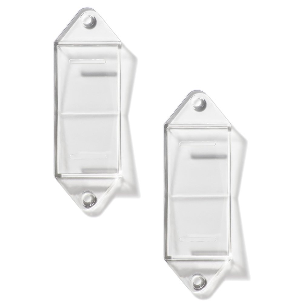 Amerelle Wallplates 2 Pack of Rocker Switch Guards in Clear