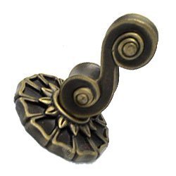 Anne at Home Bathroom Accessory Corinthia Robe Hook in Brushed Natural Pewter