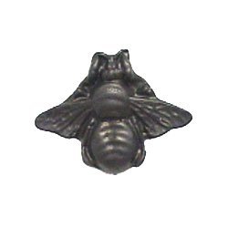 Anne at Home Large Bee Knob in Pewter Matte