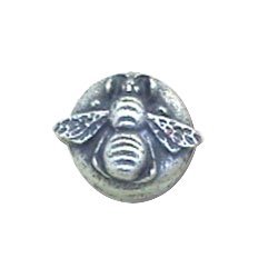 Anne at Home Small Bee Knob in Pewter with Bronze Wash