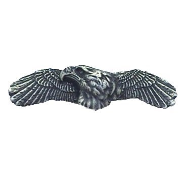 Anne at Home Eagle Knob in Brushed Natural Pewter