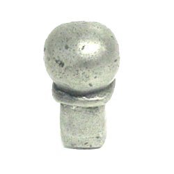 Anne at Home Une Grande Knob 3/4" in Pewter with Maple Wash