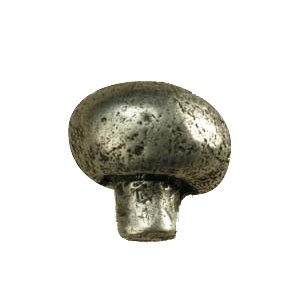Anne at Home Mushroom Large Knob in Pewter with Maple Wash