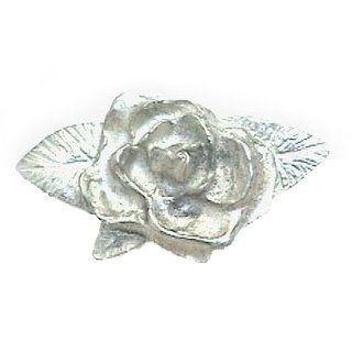 Anne at Home Anne at Home - Small Single Rose Knob in Pewter Matte