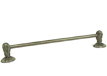 Anne at Home Bathroom Accessory Oceanus 30" Towel Bar in Black with Bronze Wash