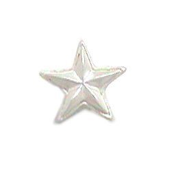 Anne at Home Star Knob - Small in Pewter with Verde Wash