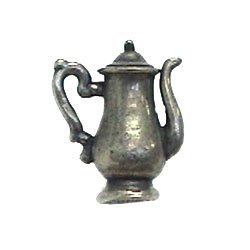 Anne at Home Coffee Pot Knob (Spout Right) in Satin Pewter