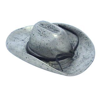 Anne at Home Hat with Hat Band Knob in Pewter with Verde Wash