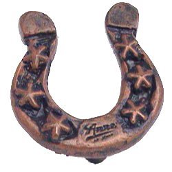 Anne at Home Horseshoe Knob in Bronze with Copper Wash