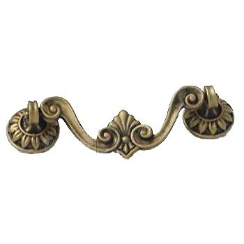 Anne at Home 4" Drop Pull in Antique Bronze