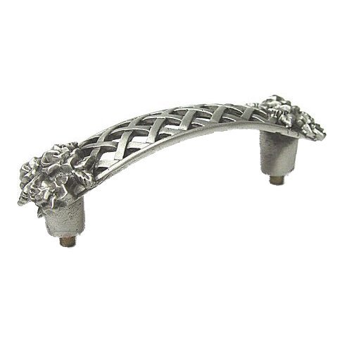 Anne at Home Rose Trellis Pull in Pewter Matte