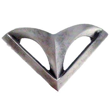 LW Designs Deco Pull - 2 1/4" in Pewter Matte