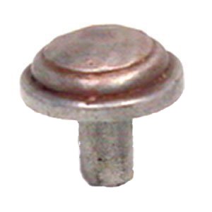 LW Designs Nomad Knob - 1 1/4" in Pewter with Bronze Wash