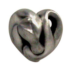 LW Designs Ponytails Horse Knob - 1 1/2" in Pewter with Bronze Wash