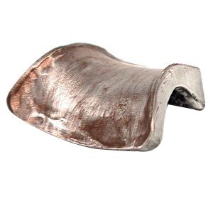 LW Designs Stucco Pull B - 1 3/4" in Rust with Copper Wash