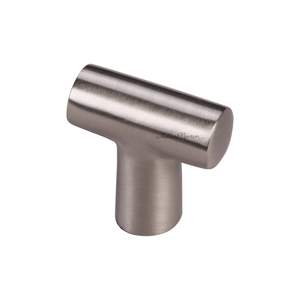 Ashley Norton Hardware 1 3/8" T Finger Pull for Cabinets in Satin Nickel