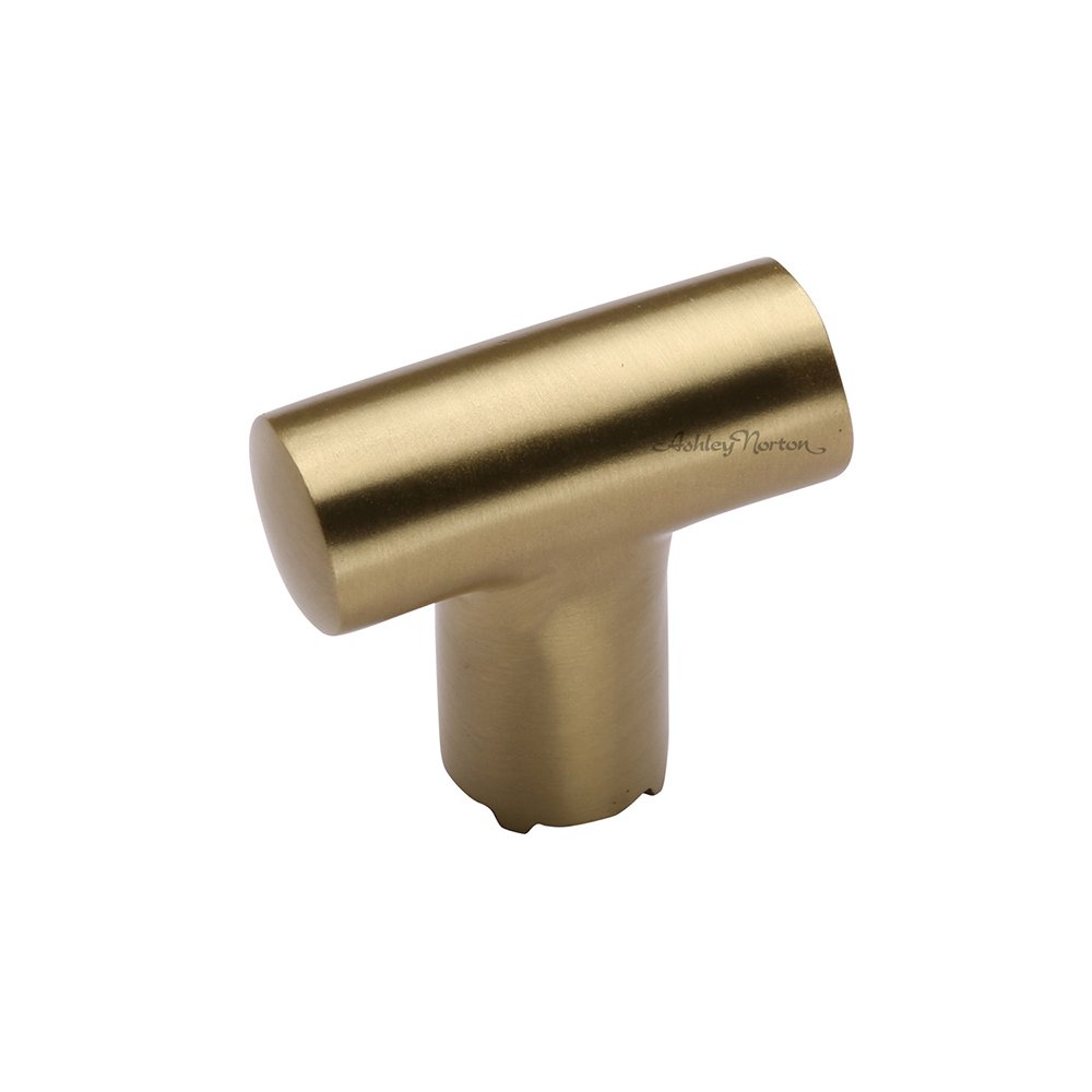 Ashley Norton Hardware 1 3/8" T Finger Pull for Cabinets in Satin Brass