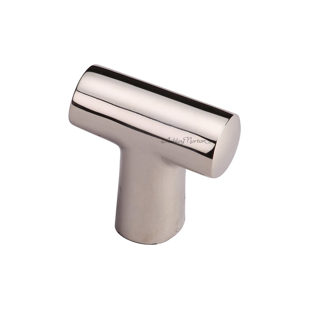 Ashley Norton Hardware 1 3/8" T Finger Pull for Cabinets in Polished Nickel