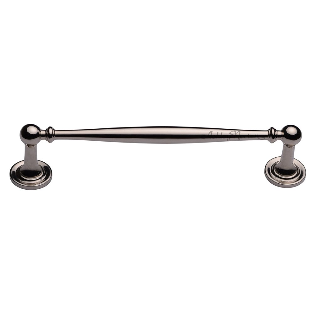 Ashley Norton Hardware 10" Centers Rhode Pull in Polished Nickel