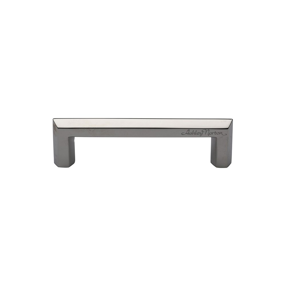 Ashley Norton Hardware 4" Centers Hex Profile Pull in Polished Nickel