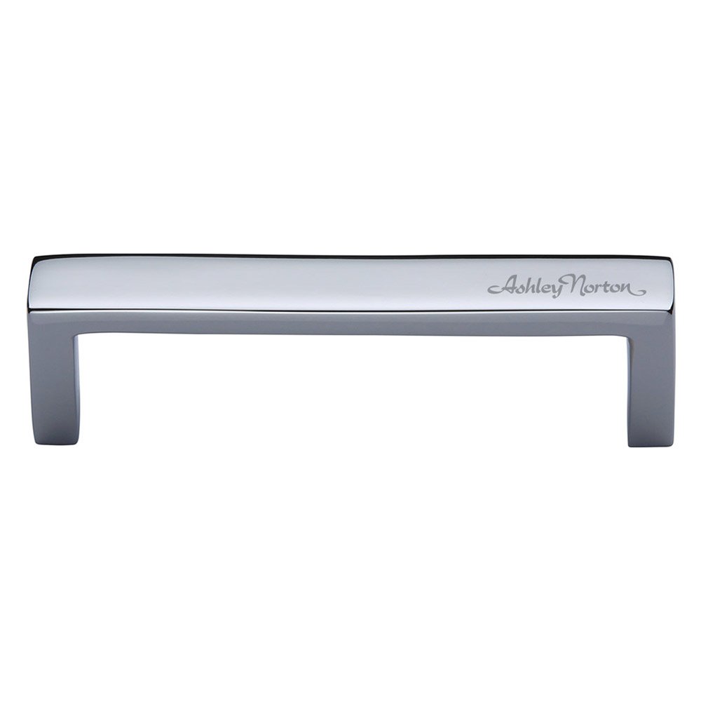 Ashley Norton Hardware 8" Centers Wide Modern Pull in Polished Chrome