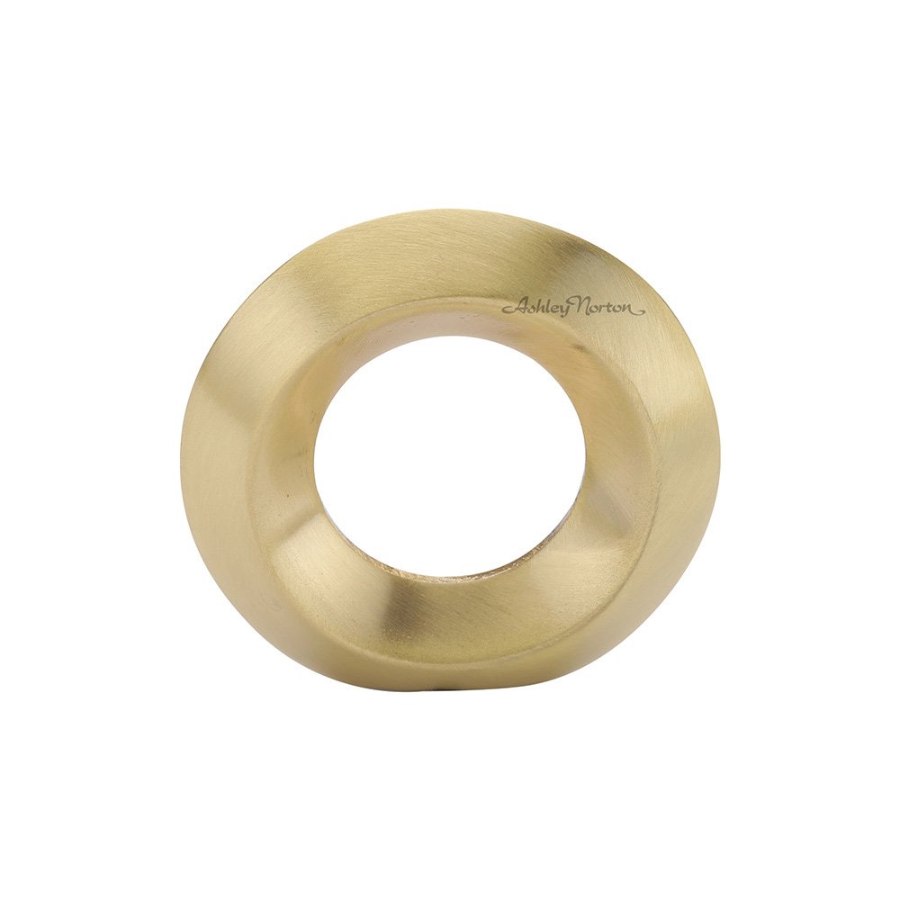 Ashley Norton Hardware 1 9/16" Ring Pull in Satin Brass