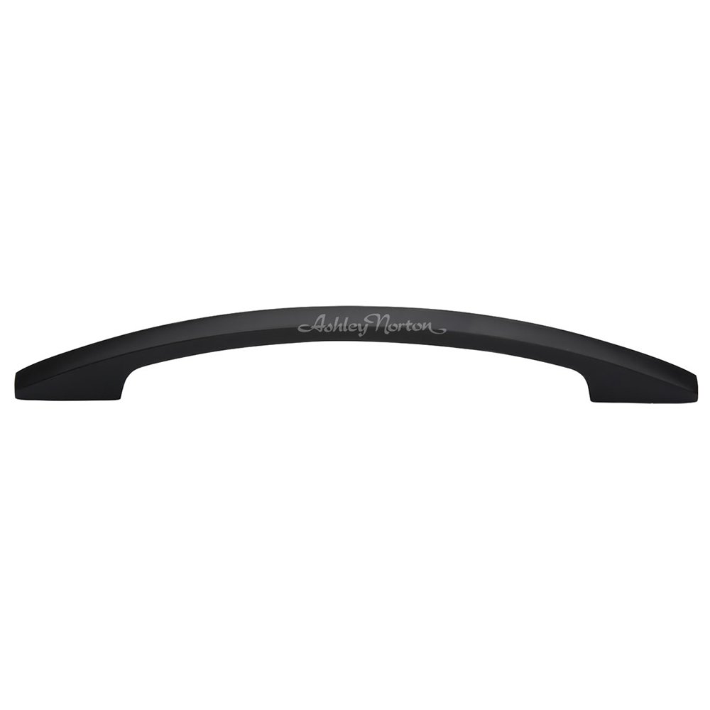 Ashley Norton Hardware 6" Centers Oval Pull in Flat Black