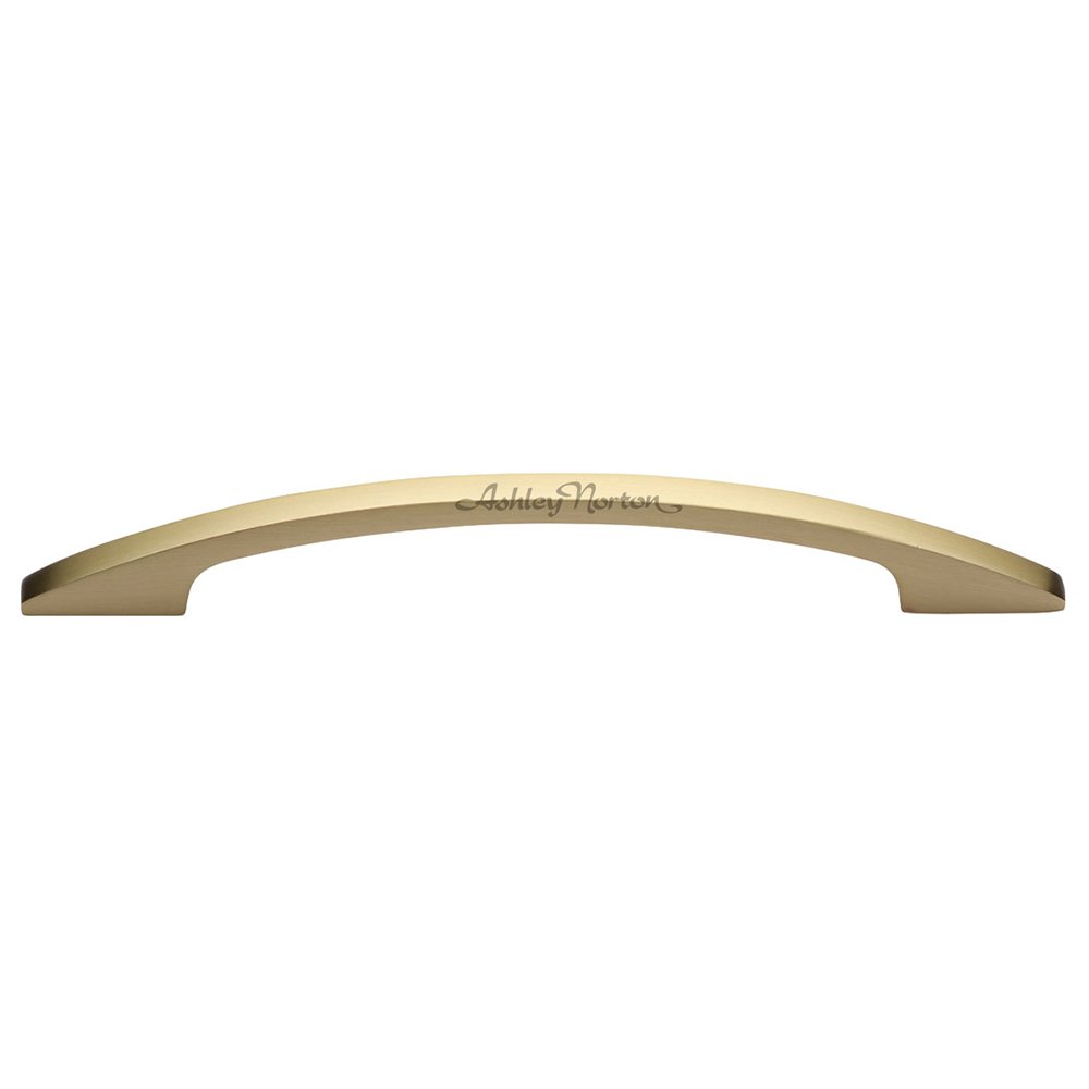 Ashley Norton Hardware 6" Centers Oval Pull in Satin Brass