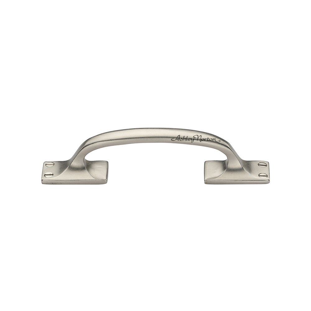 Ashley Norton Hardware 6 1/4" Long Front Mounted Offset Pull in White Bronze
