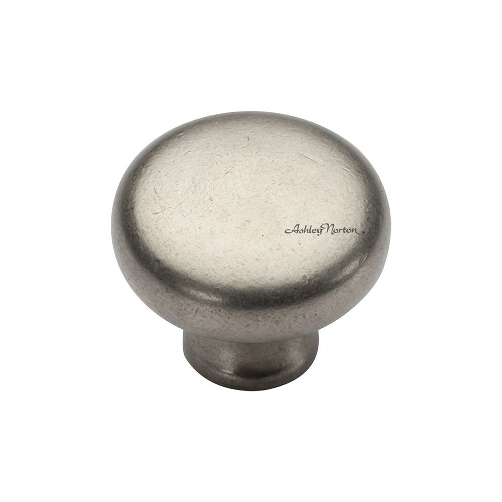 Ashley Norton Hardware 1 1/4" Round Knob in White Bronze
