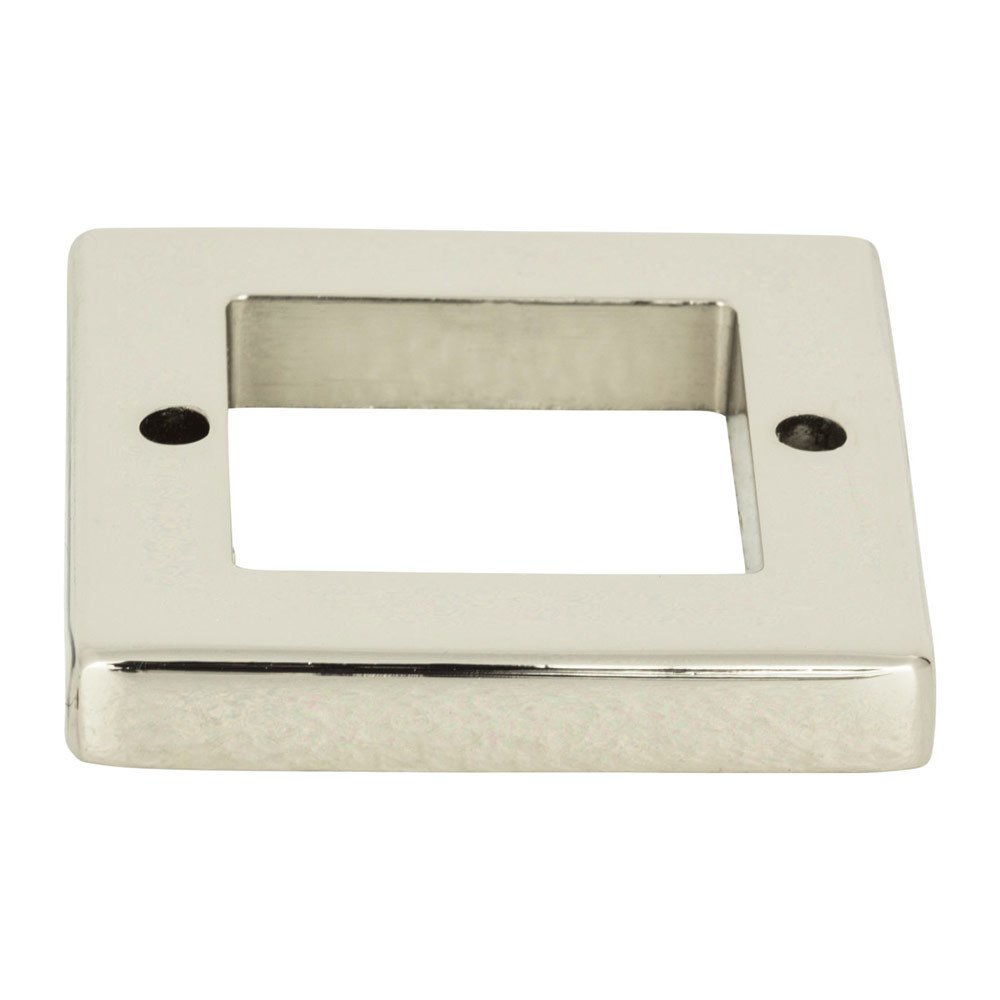 Atlas Homewares 1 7/16" Centers Square Base In Polished Nickel