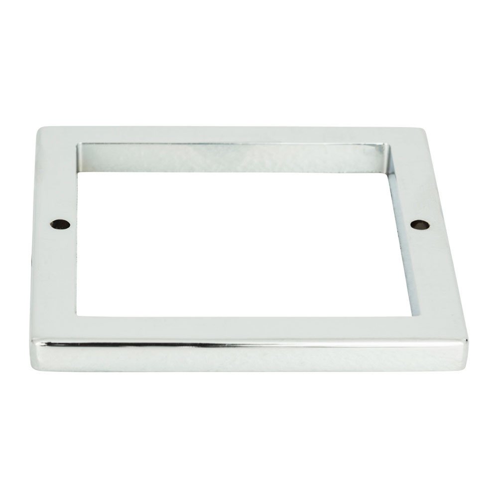 Atlas Homewares 3" Centers Square Base In Polished Chrome