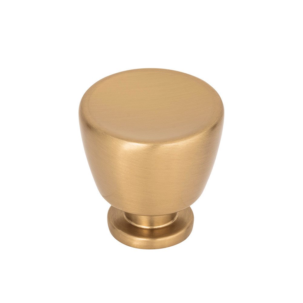 Atlas Homewares 1 1/4" Round Knob in Warm Brass