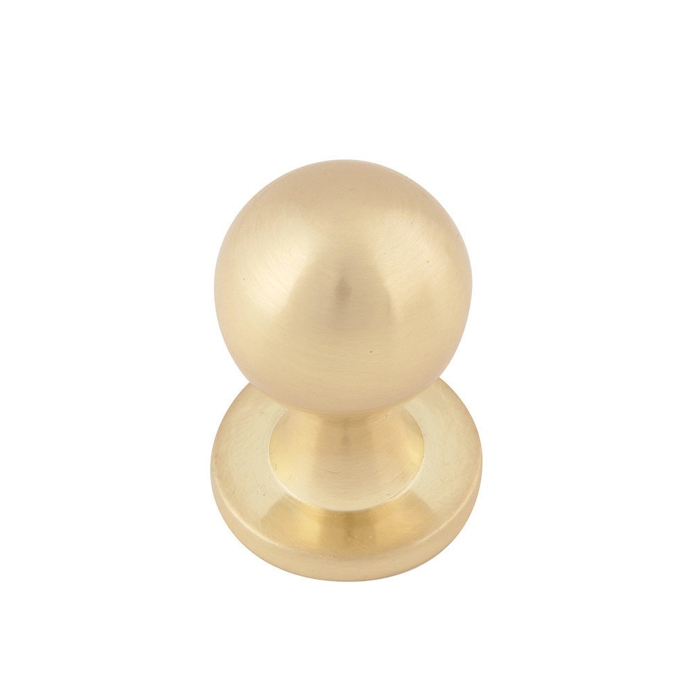 Atlas Homewares 3/4" Euro-Tech Nipple Knob in Satin Brass