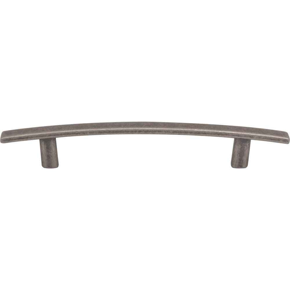 Atlas Homewares 5" Centers Euro-Tech Curved Line Pull in Pewter