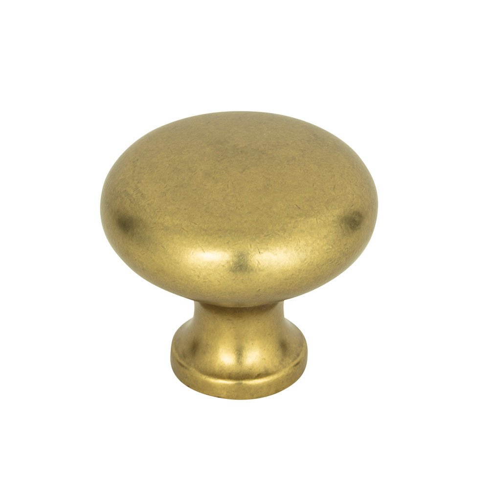 Atlas Homewares 1 1/4" Round Knob in Vintage Brass