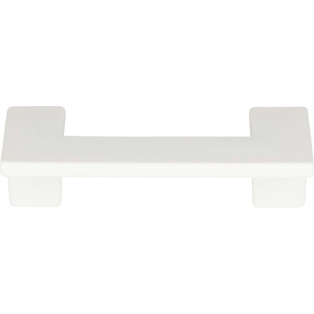 Atlas Homewares 2 1/2"Centers Large Pull in High White Gloss