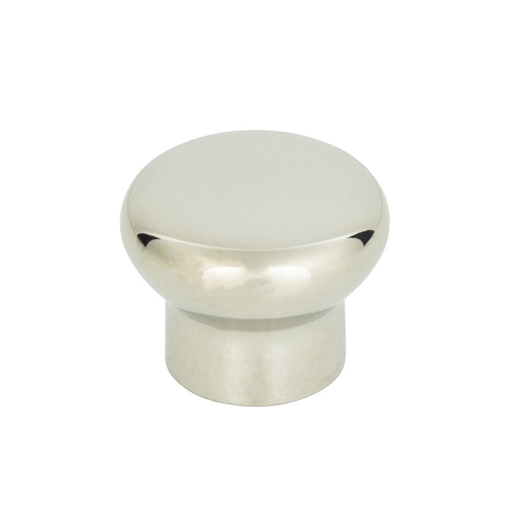 Atlas Homewares 1 1/4" Round Knob in Polished Stainless Steel