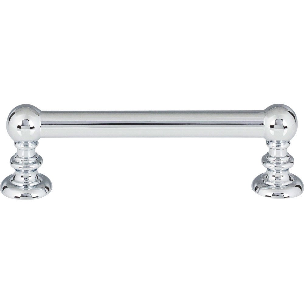 Atlas Homewares 3 3/4" Centers Victoria Pull in Polished Chrome