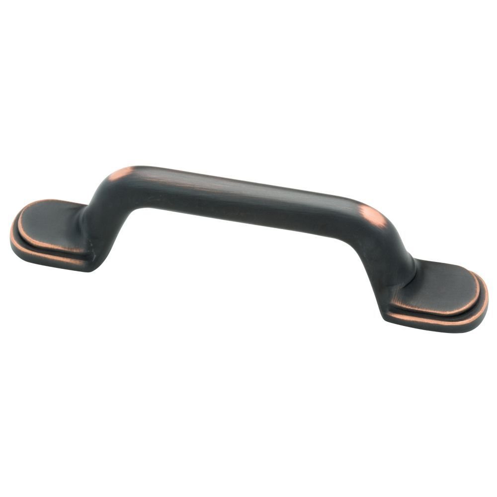 Liberty Hardware Pull 3" (76mm) Centers Bronze with Copper Highlights